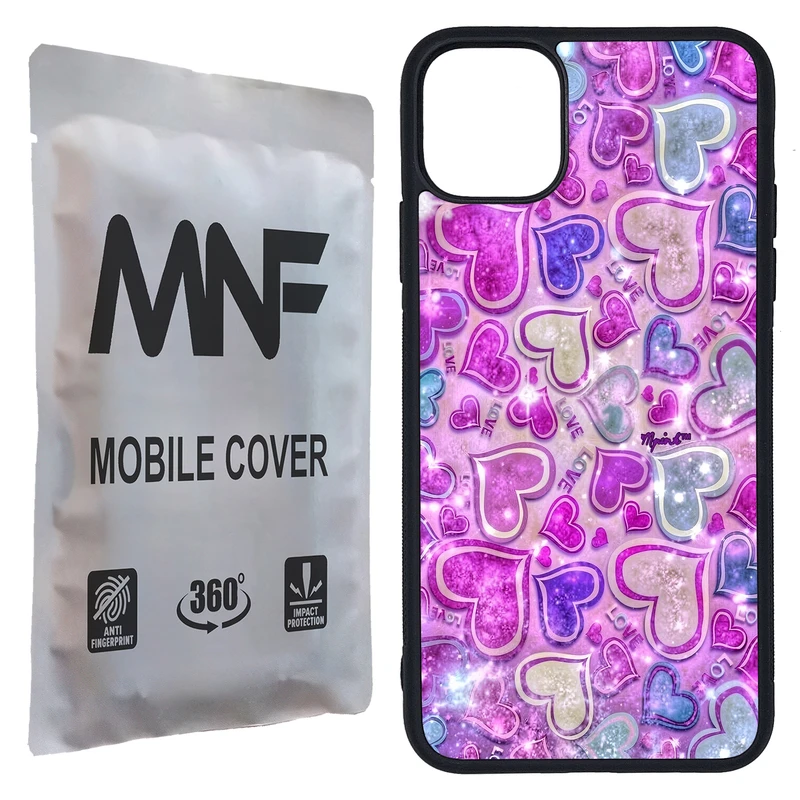 کاور ام ان اف طرح قلبی LOVE کد P-019 مناسب برای گوشی موبایل اپل iPhone 11 Pro Max