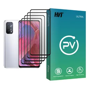 HVT PV Glass MIX004 Screen Protector For Oppo A74 5G Pack Of 4