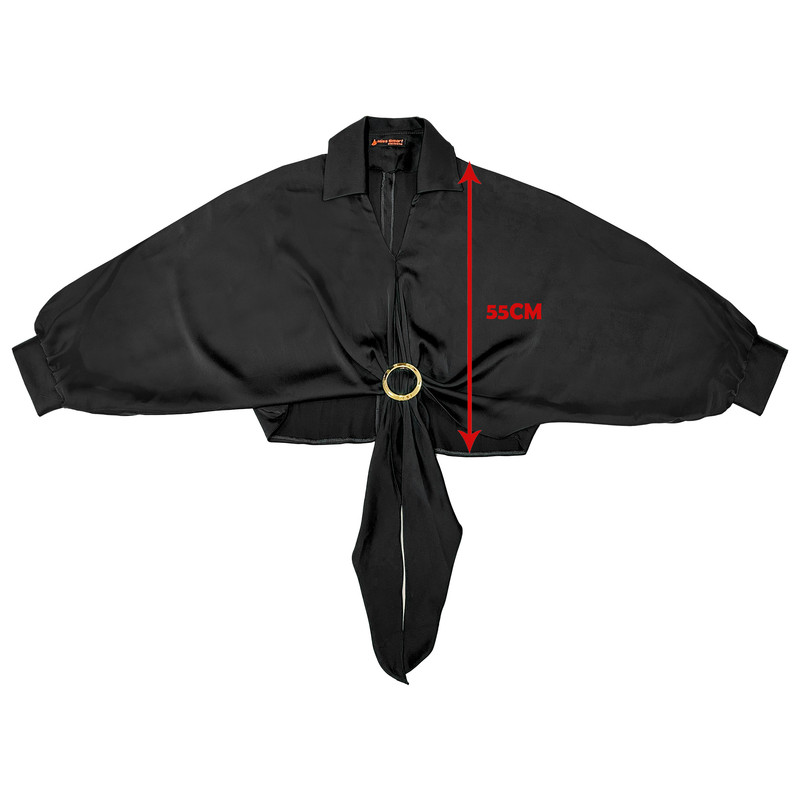 بلوز آستین بلند زنانه مدل جولیا طرح سگکی کد BK.1029