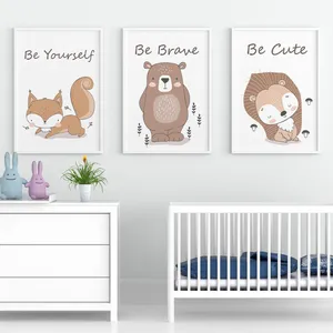 تابلو کودک و نوزاد آوین دریم مدل کیوت مجموعه سه عددی