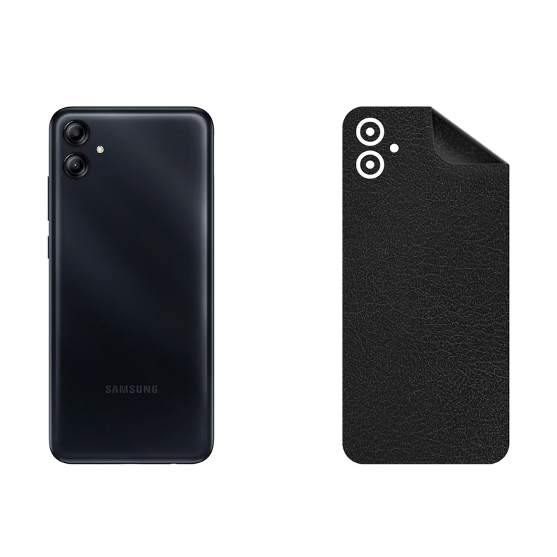 برچسب پوششی بستور طرح چرم مدل GB1-14 مناسب برای گوشی موبایل سامسونگ Galaxy A04E
