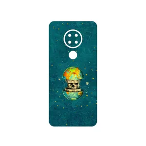 MAHOOT Collage of Earth Face Cover Sticker for Nokia 7.2