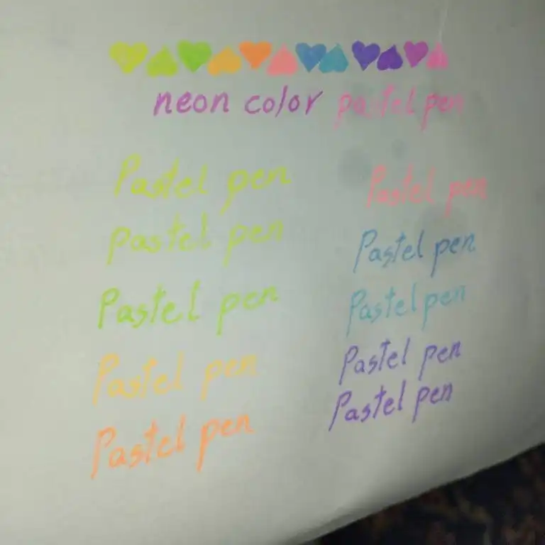 خودکار ژویکسوا مدل پاستلی نئونی و اکلیلی بسته 24 عددی