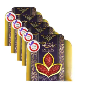 زعفران نگین ممتاز قائنات شاپ - 1 مثقال بسته 5 عددی