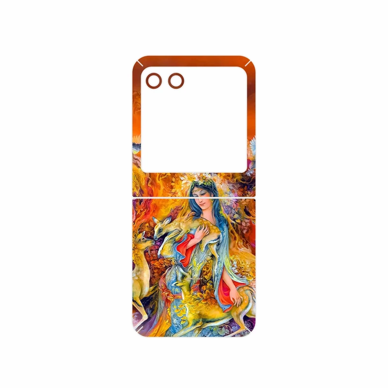 برچسب پوششی ماهوت مدل Persian miniature 2 مناسب برای گوشی موبایل موتورولا Razr 40 Ultra
