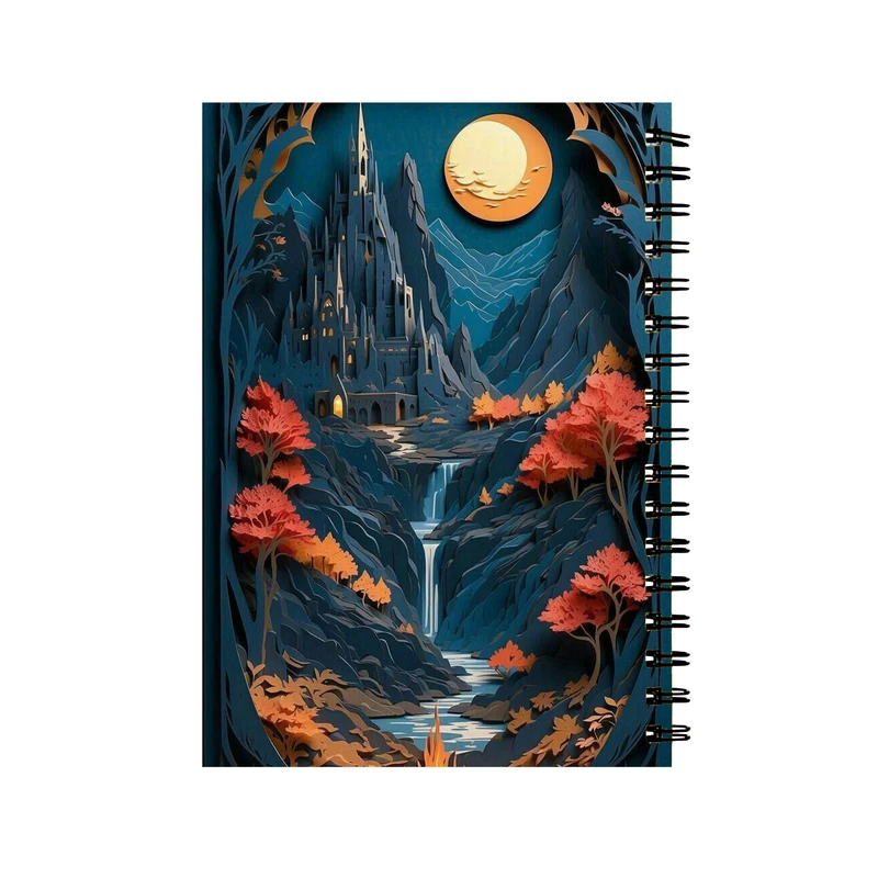 دفتر مشق 60 برگ طرح نقاشی کد 633