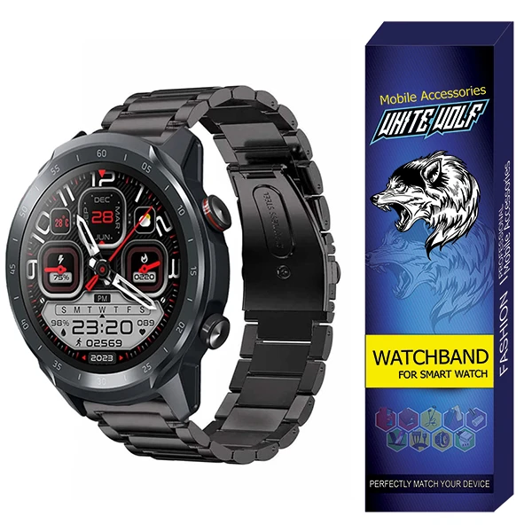 بند وایت ولف مدل WF-3Bea مناسب برای ساعت هوشمند میبرو Mibro Watch A2