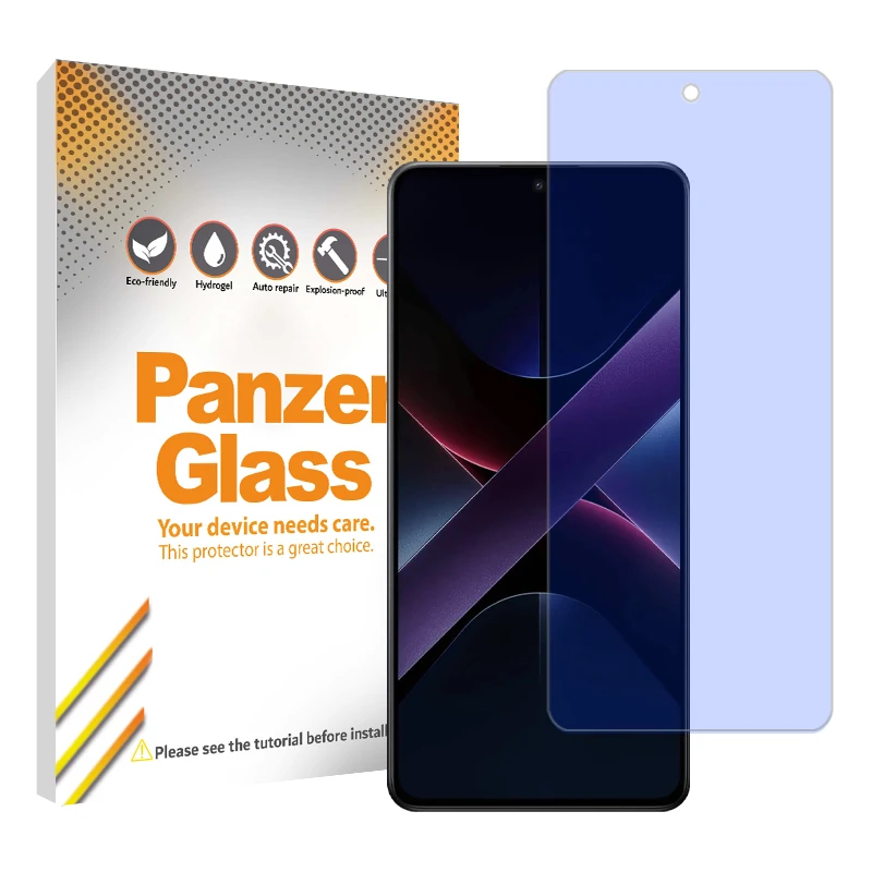 محافظ صفحه نمایش آنتی بلو پنزر گلس مدل Resistant‌ مناسب برای گوشی موبایل شیائومی Poco X7 Pro
