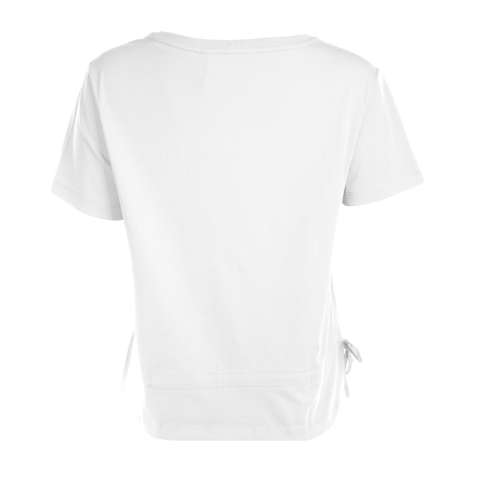 تی شرت آستین کوتاه زنانه جین وست مدل یقه گرد کد 1551351 رنگ سفید -  - 2