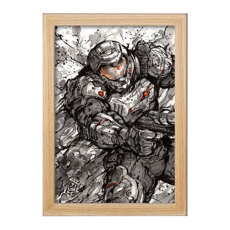 تابلو خندالو مدل بازی رستاخیز (Doom) کد 31385