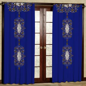 پرده مدل مخمل پانچی کد m 1005Kx سایز 140x280 سانتی متر