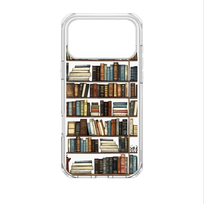 کاور طرح Library مناسب برای گوشی موبایل اپل IPhone 17 Pro