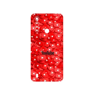 MAHOOT Youtube Cover Sticker for Motorola Moto G8 Power Lite
