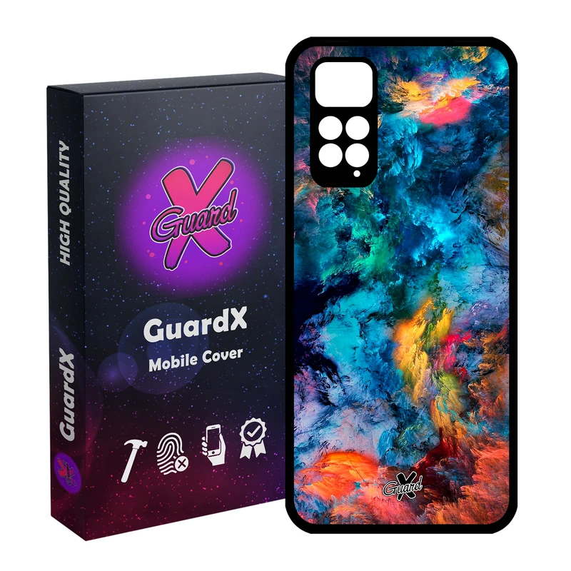 کاور گارد ایکس طرح Colors مدل Glass10117 مناسب برای گوشی موبایل شیائومی Redmi Note 11S/ Note 11 4G