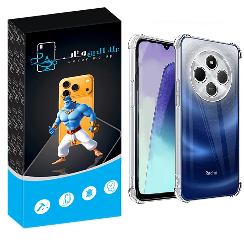 کاور علاالدین قاب مدل Crystal مناسب برای گوشی موبایل شیائومی Redmi 14c / Poco C75