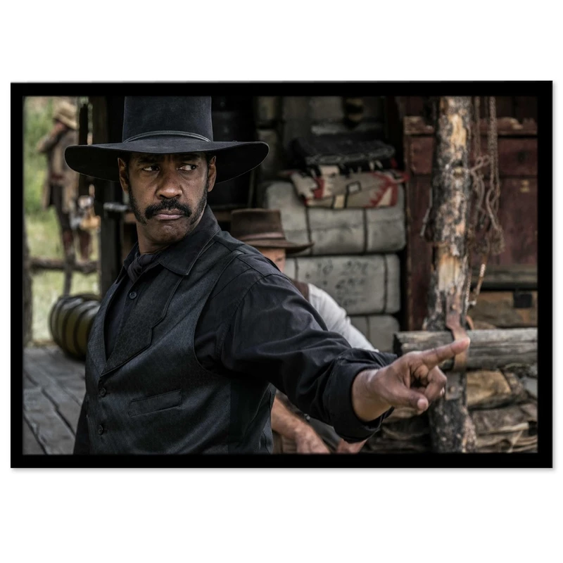 تابلو نوری بکلیت طرح بازیگر دنزل واشنگتن مدل B-14141