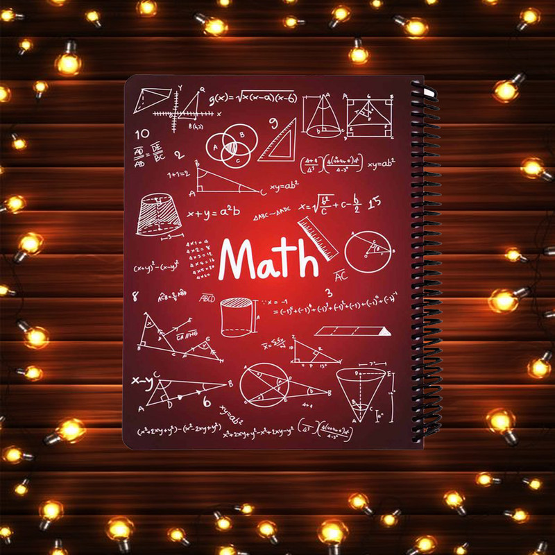 دفتر مشق 100 برگ دات نوت طرح ریاضی مدل هارد کد B05