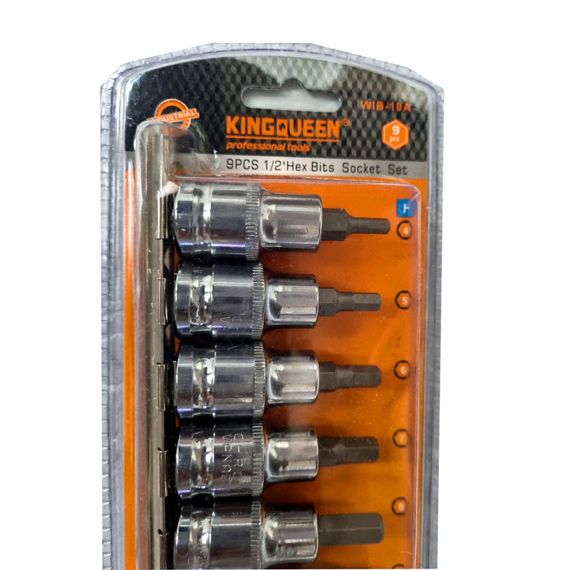 سری بکس شش گوش کینگ کویین کد KQN-0009 مجموعه 9 عددی