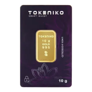 شمش طلا 24 عیار توکنیکو مدل GTE-10