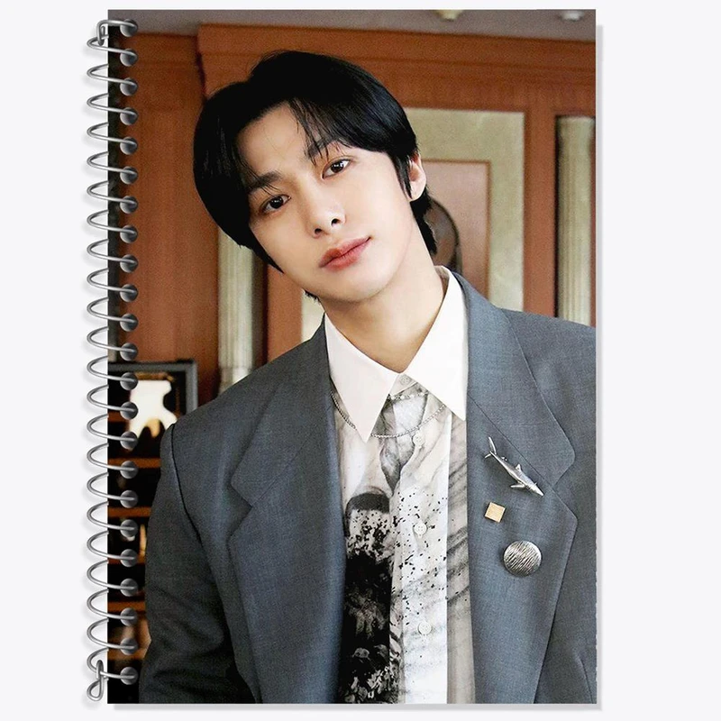 دفتر لغت 50 برگ خندالو مدل هیونگ وون گروه مانستا اکس MONSTA X کد 21184