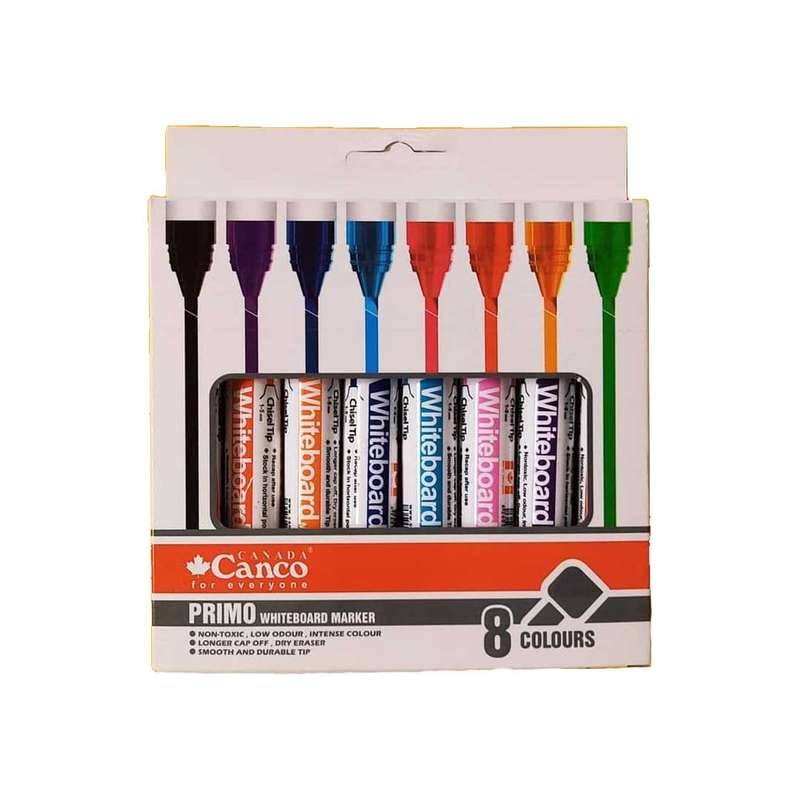 ماژیک وایت برد کنکو مدل Primo Mix بسته 8 عددی