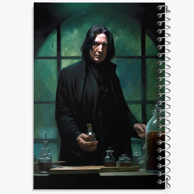 دفتر لیست خرید 50 برگ خندالو طرح اسنیپ هری پاتر کد F854