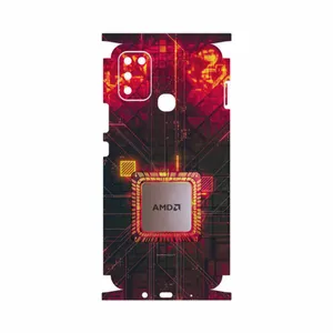 MAHOOT AMD-Brand-FullSkin Cover Sticker for Infinix Hot 10 Play