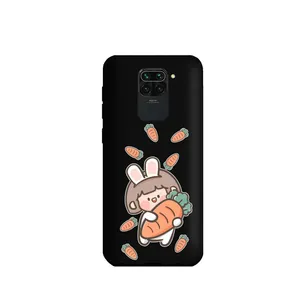 کاور طرح دختر و هویچ کد m2907 مناسب برای گوشی موبایل شیائومی Redmi Note 9 / Redmi 10X 4G