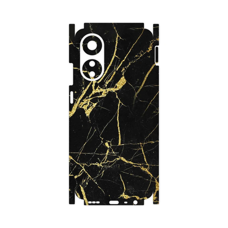 برچسب پوششی ماهوت مدل Graphite_Gold_Marble-FullSkin مناسب برای گوشی موبایل اپو A78 4G