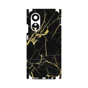 MAHOOT Graphite_Gold_Marble-FullSkin Cover Sticker for Oppo A78 4G