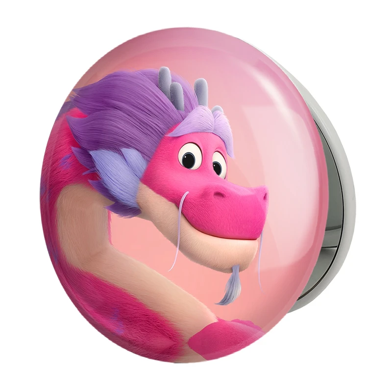 آینه جیبی خندالو طرح اژدهای آرزو Wish Dragon مدل تاشو کد 4772 