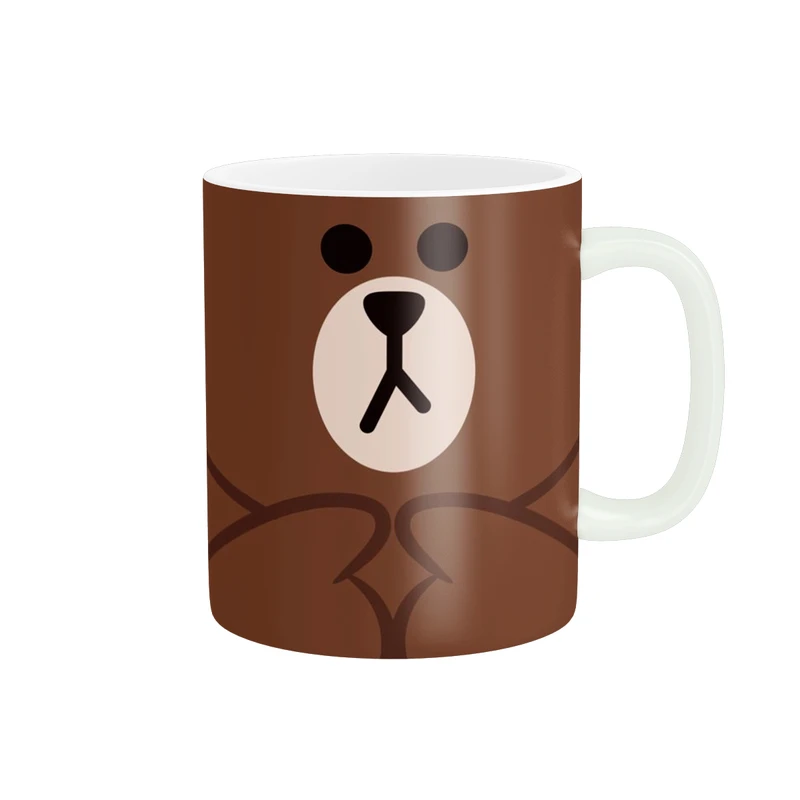 ماگ پاد آفرین طرح خرسی بامزه کد 3744