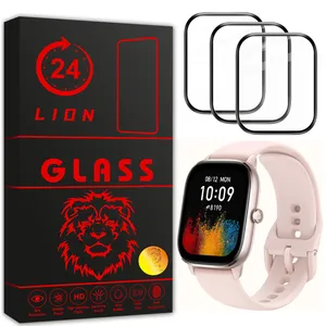  محافظ صفحه نمایش لاین مدل RT007 مناسب برای ساعت هوشمند شیائومی  Amazfit GTS 4 Mini بسته سه عددی