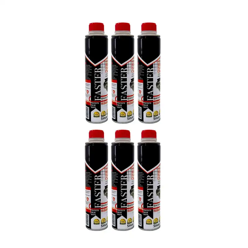 مکمل سوخت و اکتان خودرو فستر کد 84 حجم 400 میلی لیتر بسته  شش عددی