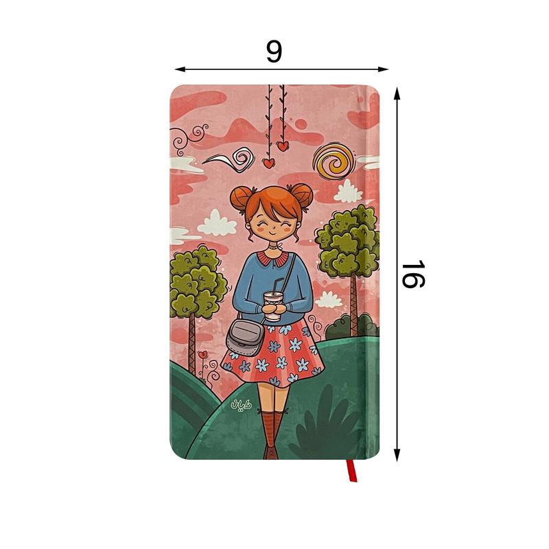 تقویم جیبی سال 1403 دایان مدل امیلی کد 01