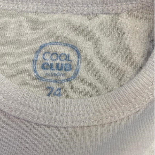 بادی آستین بلند نوزادی کول کلاب مدل CUB1802201