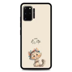 AKAM AMC-WSGS20P-ANIMALS QOUTES-7 Cover For Samsung Galaxy S20 Plus