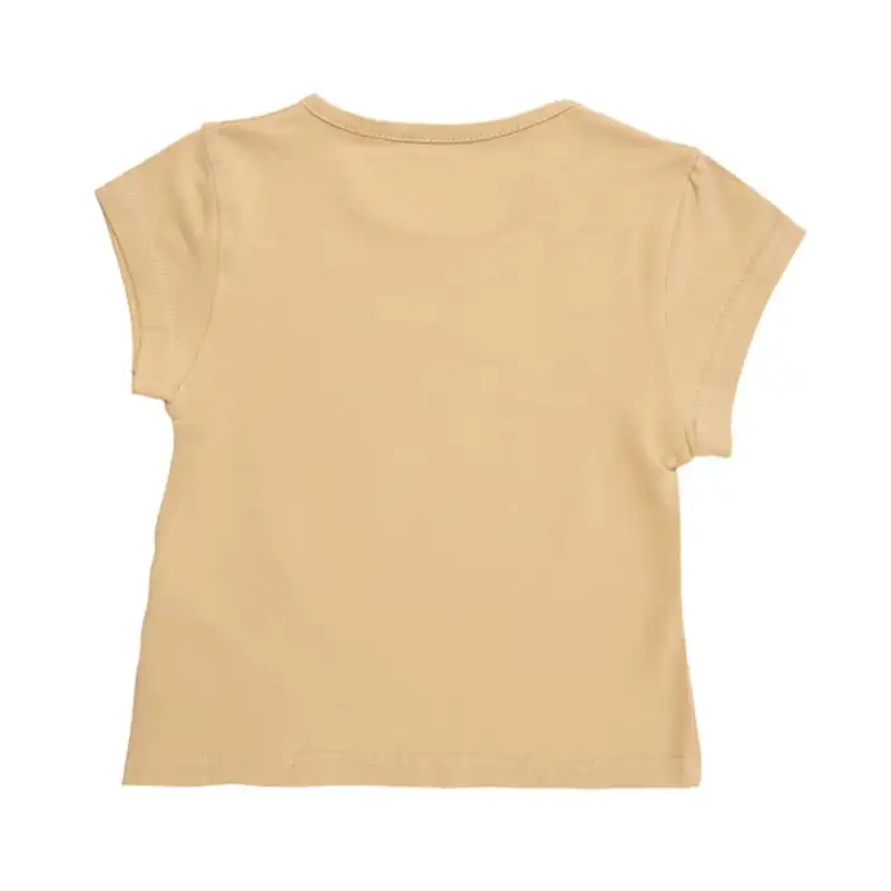 ست تی شرت و شلوارک دخترانه مدل MDSS-CG4803