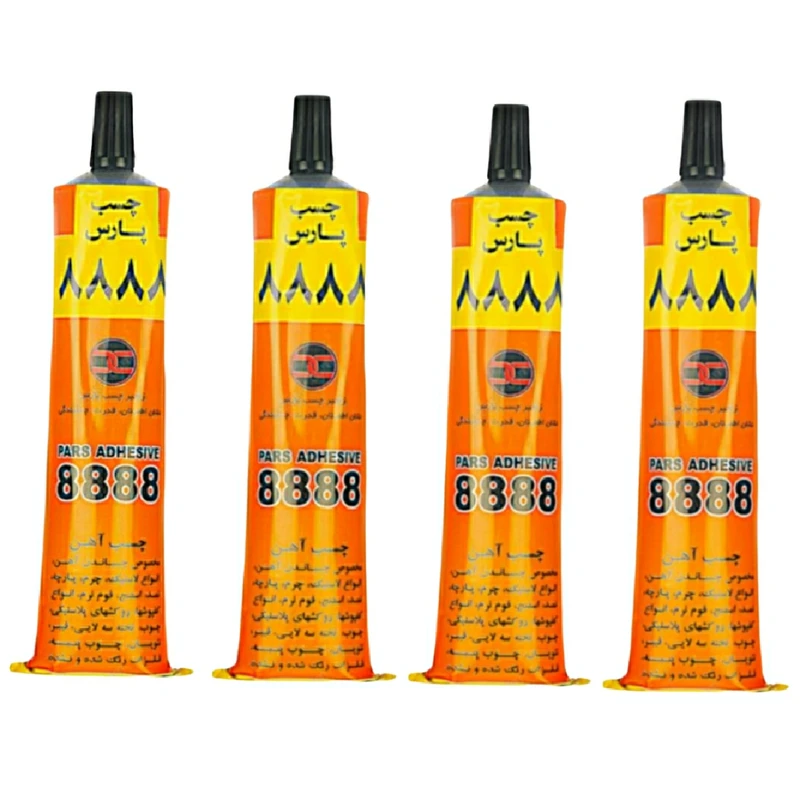 چسب همه کاره پارس مدل ZR حجم 100 میلی لیتر بسته 4 عددی