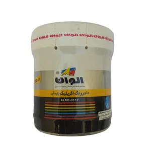 مادررنگ اکریلیک نقره ای متالیک الوان کد 593 حجم 250 میلی لیتر