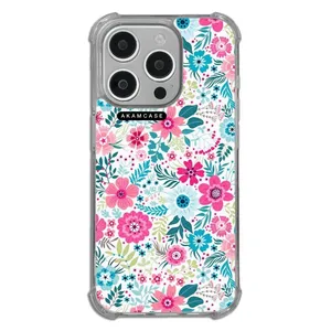 AKAM AMC-WTA15PRO-FLOWERS2 Cover For Apple iPhone 15 Pro