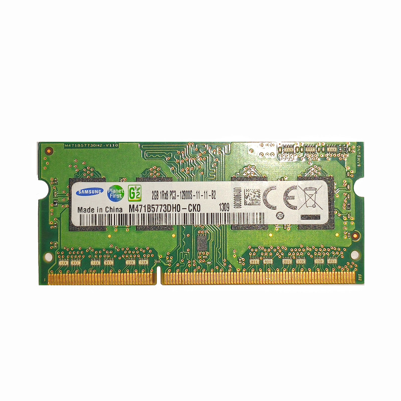 رم لپ تاپ DDR3 تک کاناله 1600 مگاهرتز B2 سامسونگ مدل 12800s ظرفیت 2 گیگابایت