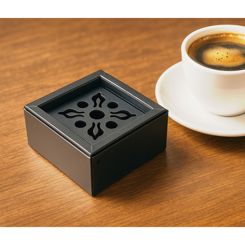 زیرسیگاری مدل فلزی طرح گل کد zb1