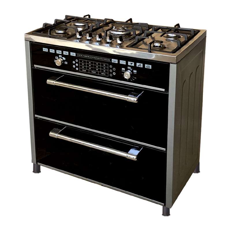 اجاق گاز کابینتی پنج شعله دنپاسر مدل DEN3K-STL