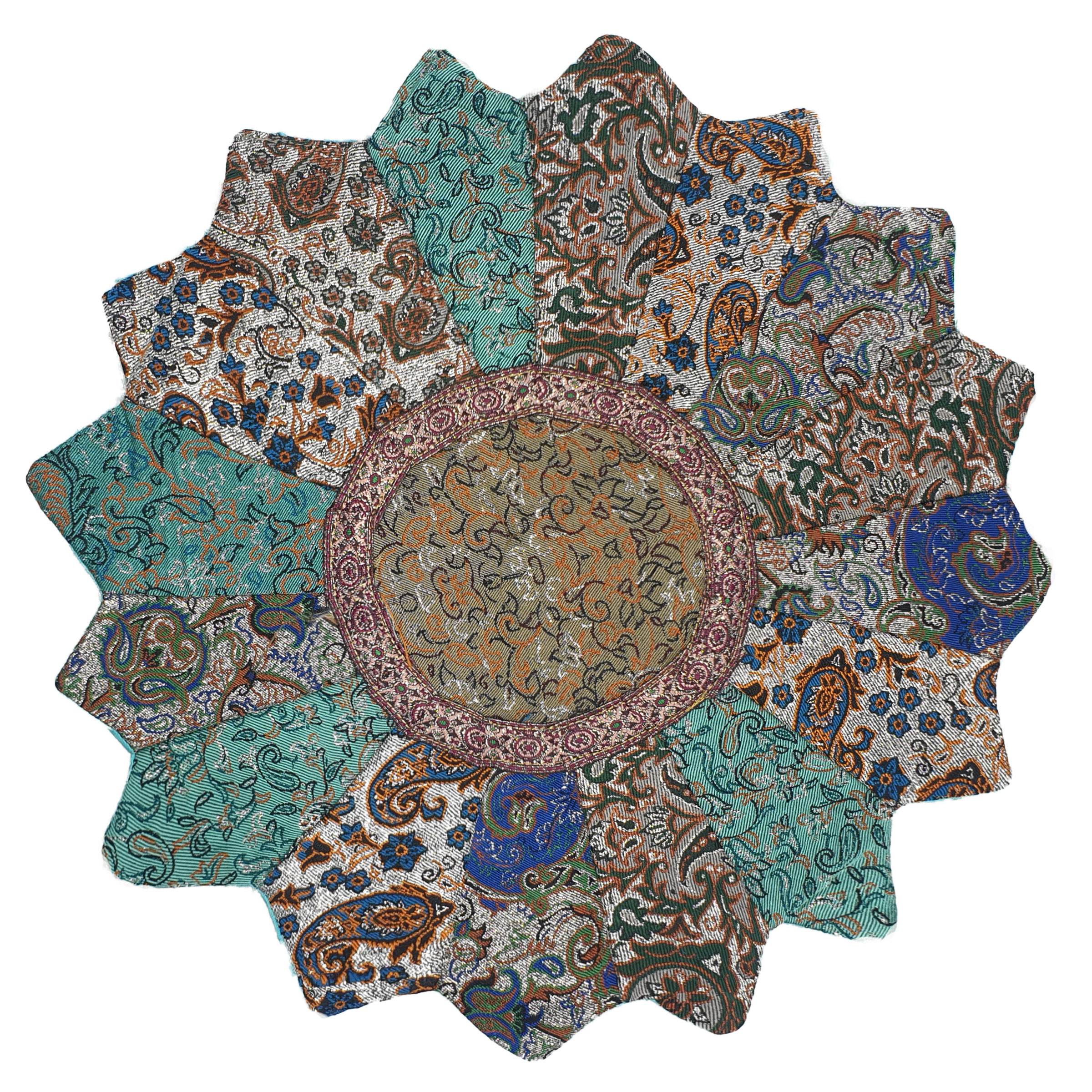 رومیزی ترمه مدل نسترن کد p127