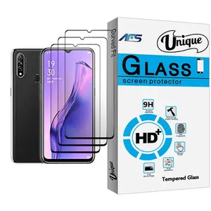 AFS Unique Glass MIX003 Screen Protector For Oppo A8 Pack Of 3