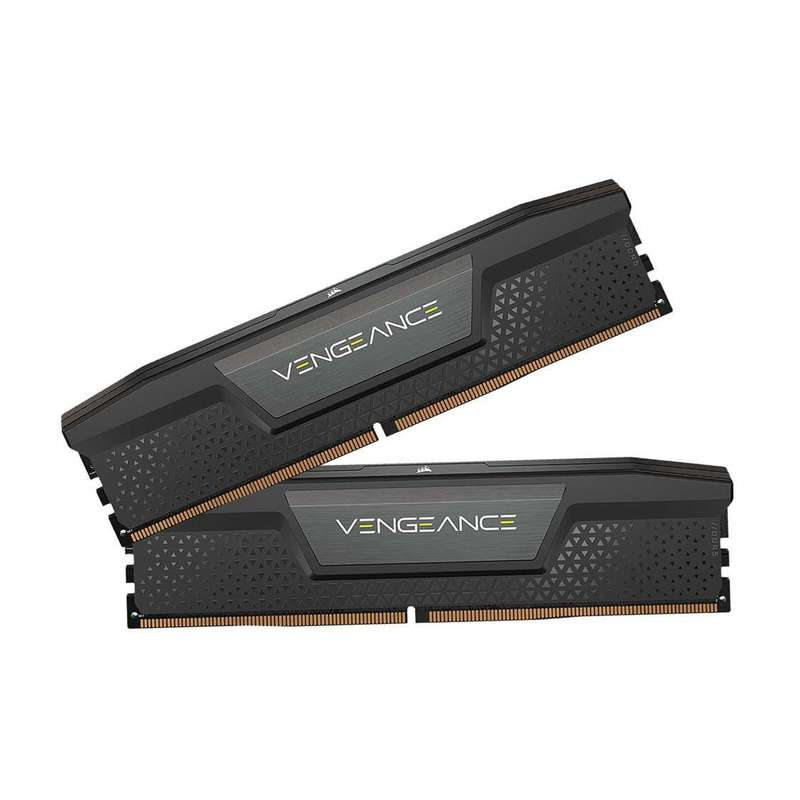 رم دسکتاپ DDR5 دوکاناله 4800 مگاهرتز CL40 کورسیر مدل VENGEANCE ظرفیت 32 گیگابایت