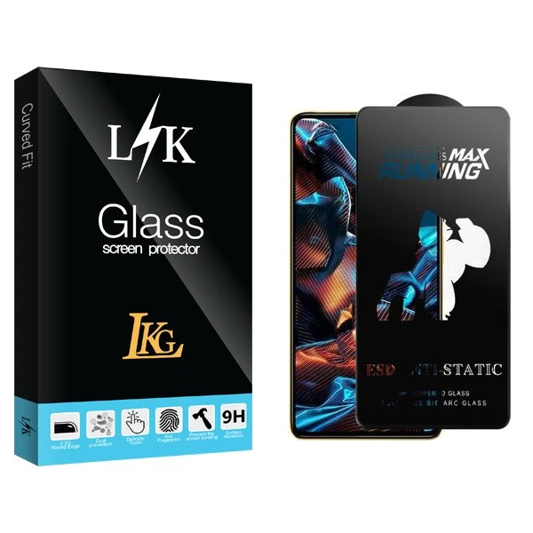 محافظ صفحه نمایش ال کا جی مدل LKK Running Max مناسب برای گوشی موبایل شیائومی Redmi Note 12 4G / Redmi Note 12 5G / Poco X5