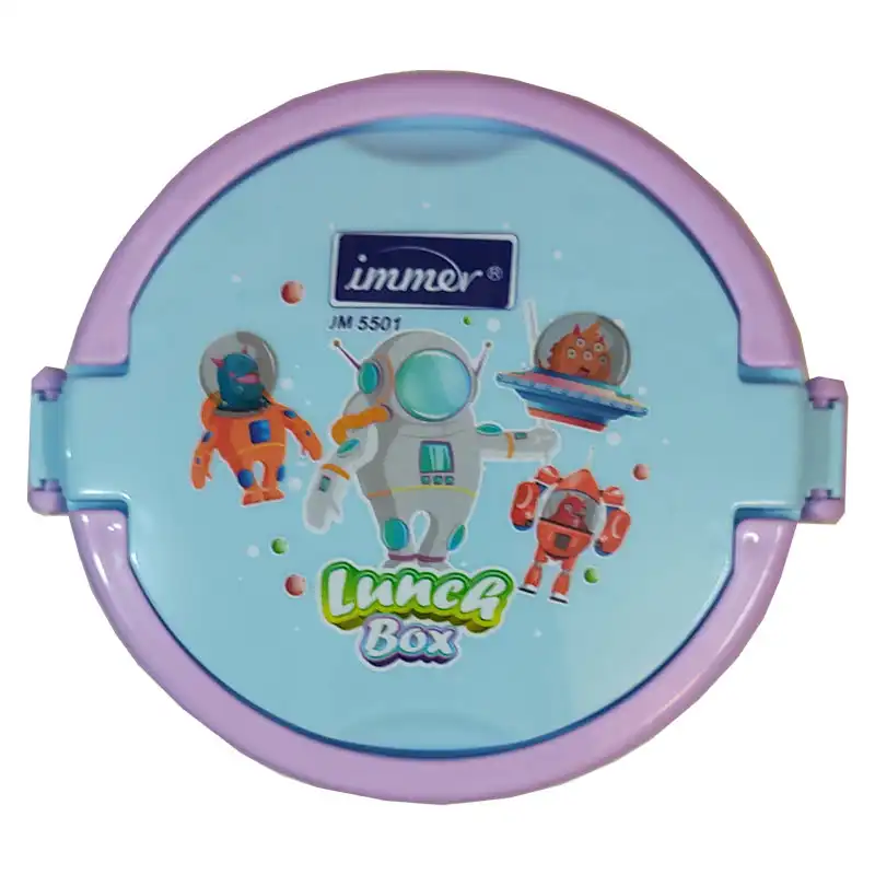 ظرف غذای کودک ایمر طرح فضانوردها کد JM5501 مجموعه 4 عددی