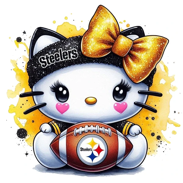  استیکر پارچه و لباس پاد آفرین طرح کیتی کد 4456